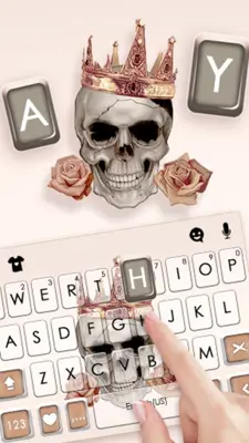 Rose Gold Skull android App screenshot 3